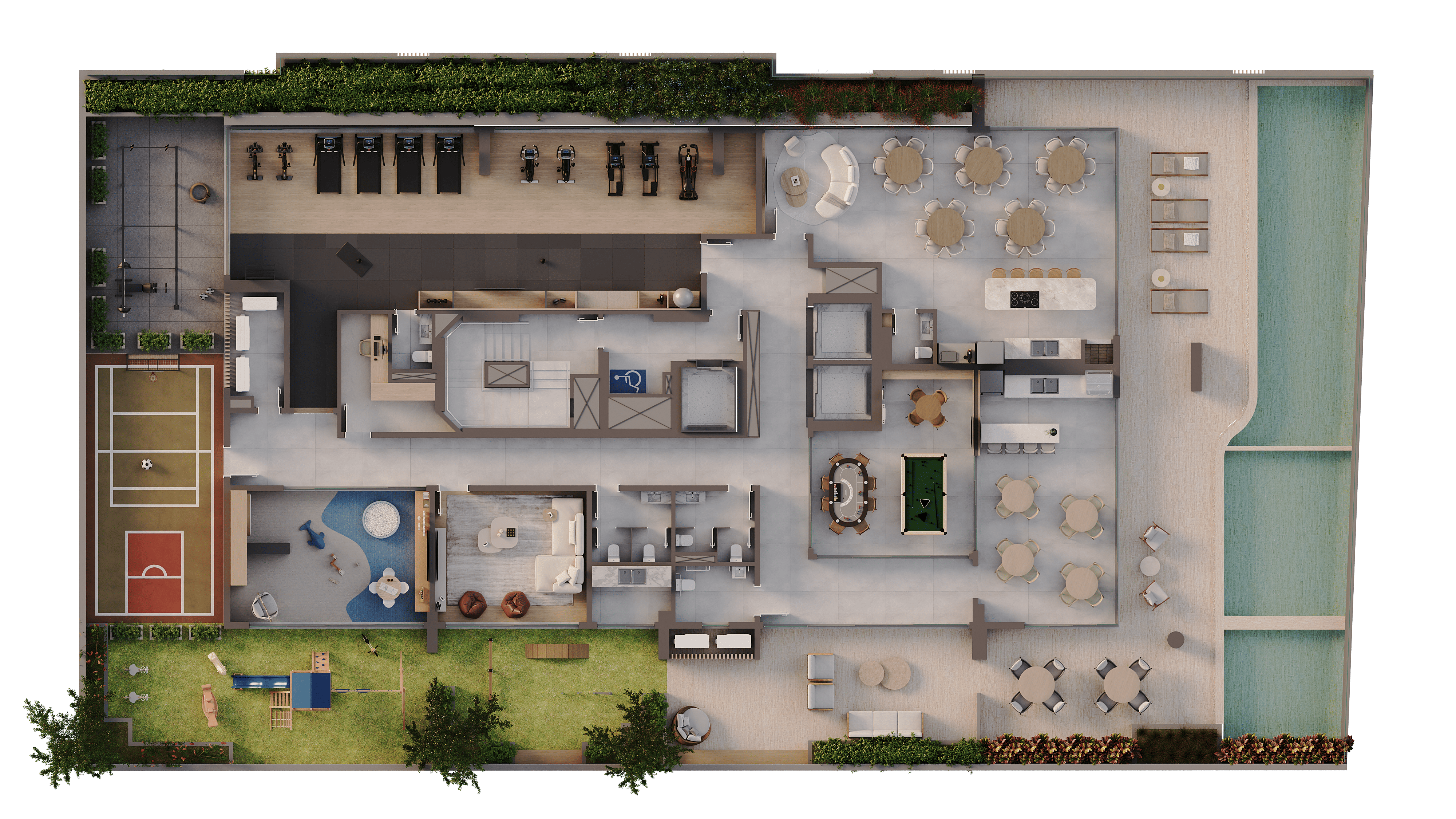 Planta Baixa Lazer